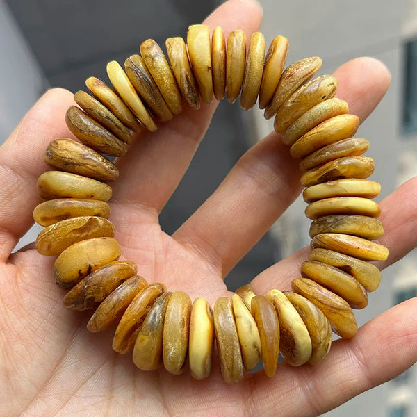 Yellow Amber Bracelet-ToShay.org