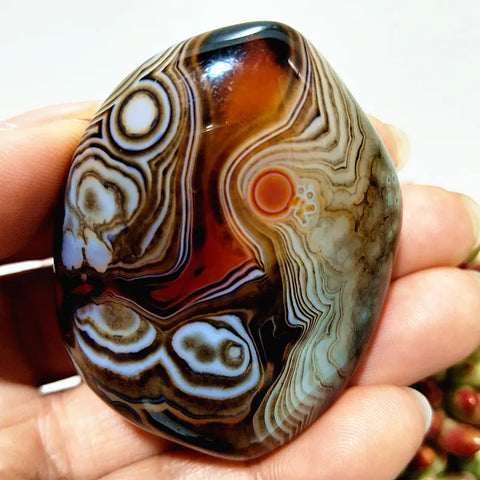 Red Lace Sardonyx Agate-ToShay.org