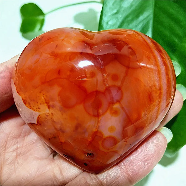 Red Agate Heart-ToShay.org