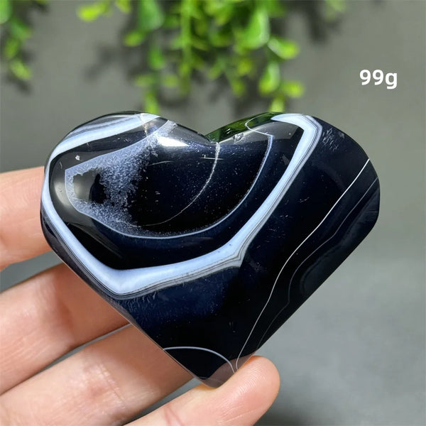 Black Agate Heart-ToShay.org