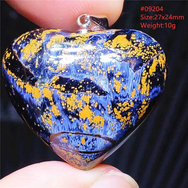 Blue Pietersite Chatoyant Pendant-ToShay.org