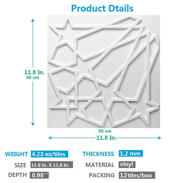 Moroccan 3D Wall Stickers-ToShay.org
