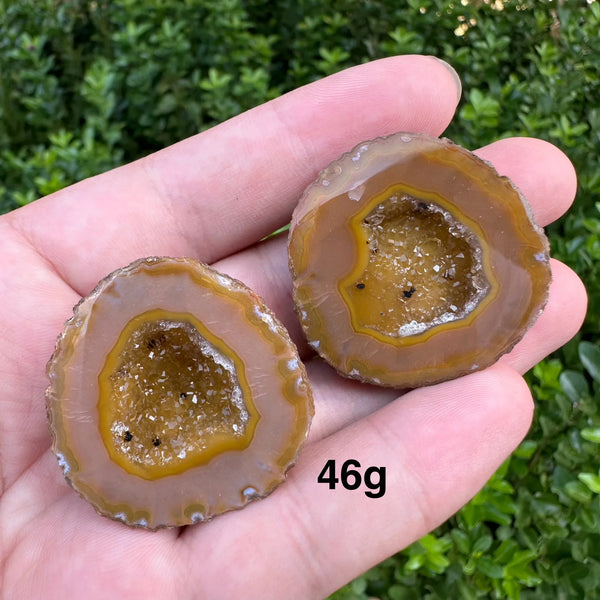 Mixed Agate Crystal Geode-ToShay.org