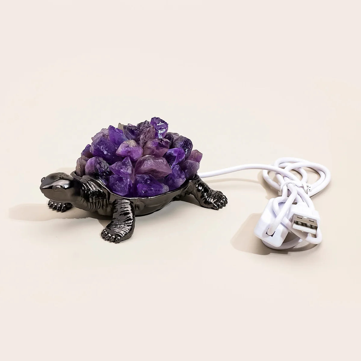Purple Amethyst Turtle Light-ToShay.org