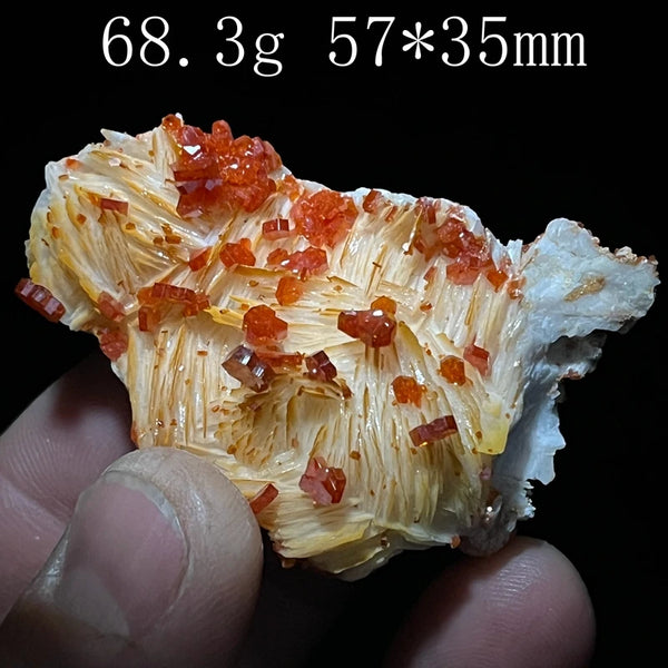Orange Vanadium Quartz-ToShay.org