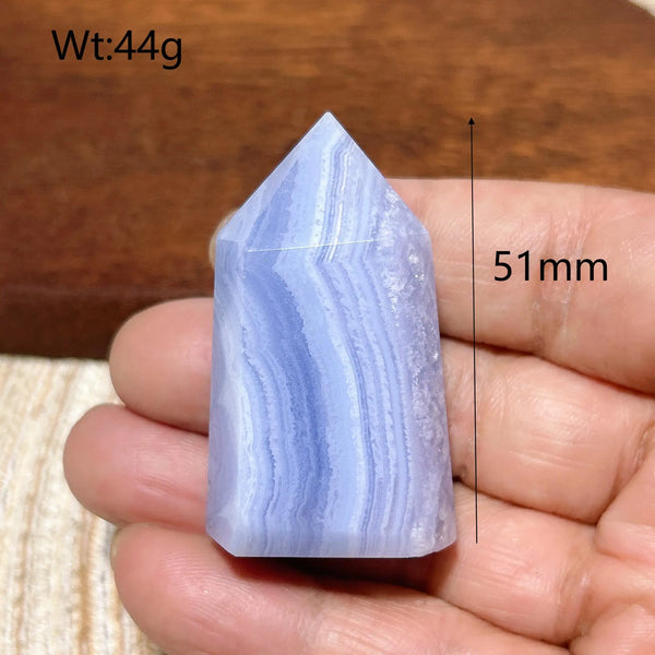 Blue Lace Agate Point-ToShay.org