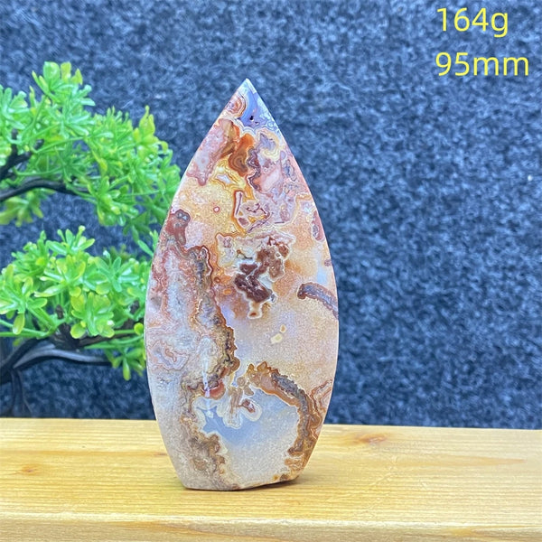 Blue Lace Agate Torch-ToShay.org