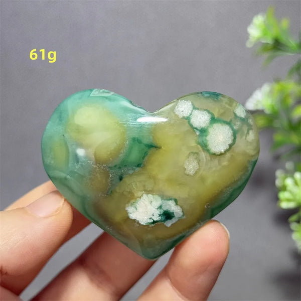 Green Cherry Blossom Agate-ToShay.org