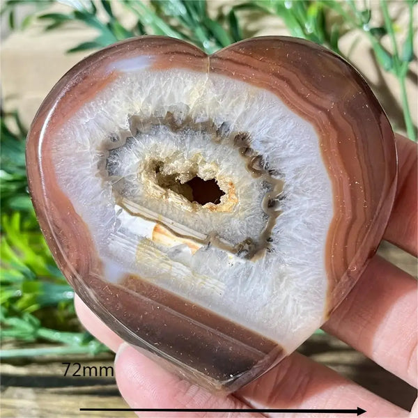 Yellow Agate Druzy Heart-ToShay.org