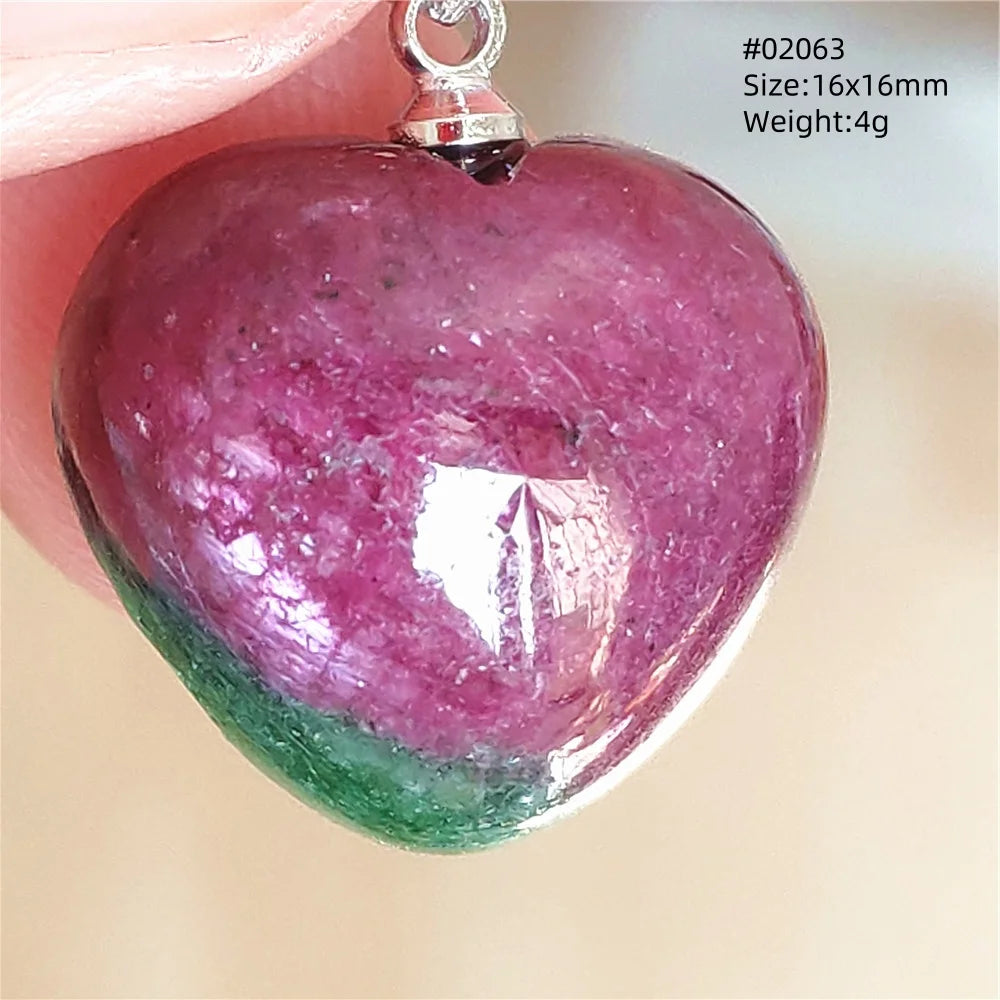 Red Ruby Zoisite Pendant-ToShay.org