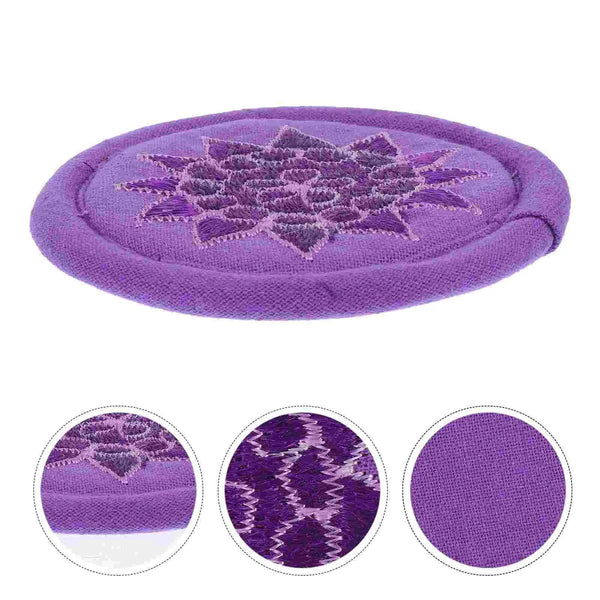 Purple Singing Bowl Cushion-ToShay.org