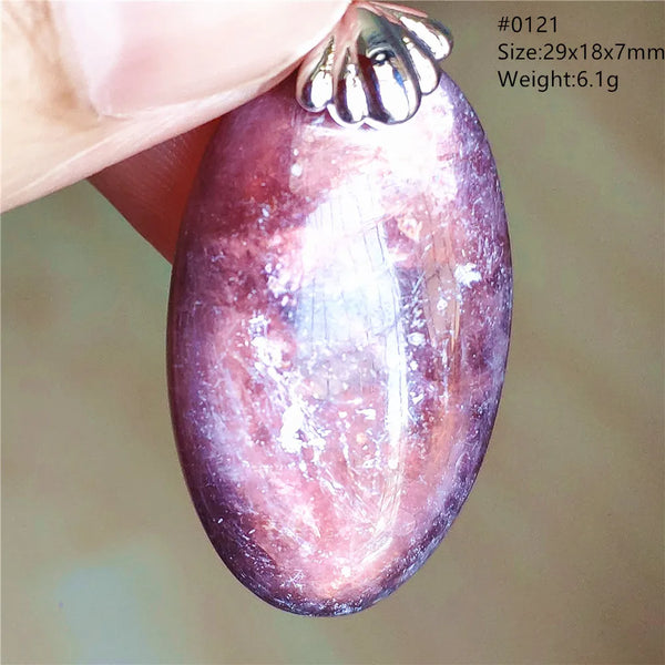 Purple Red Lepidolite Quartz-ToShay.org