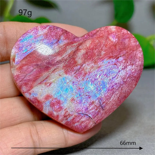 Red Moonstone Heart-ToShay.org
