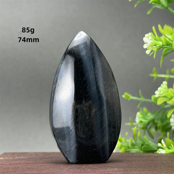 Blue Tiger Eye Stone Torch-ToShay.org
