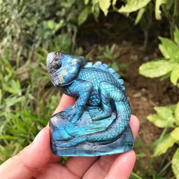 Blue Labradorite Lizard-ToShay.org