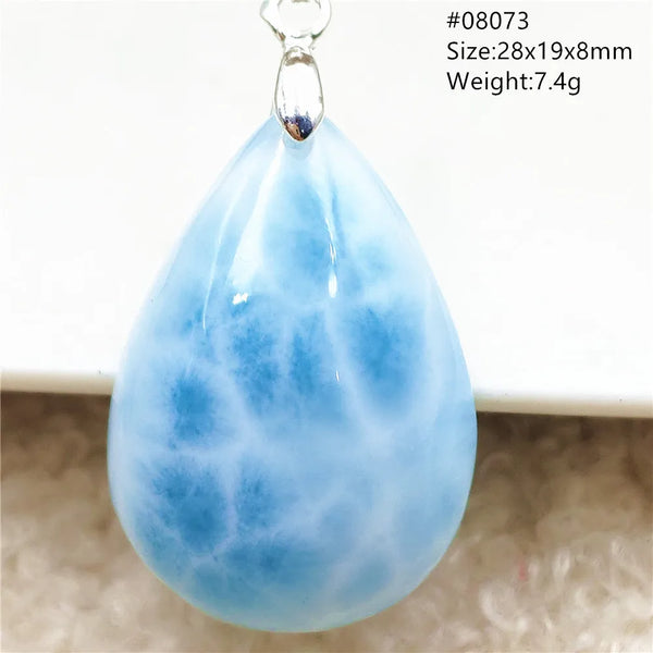 Blue Larimar Pendant-ToShay.org