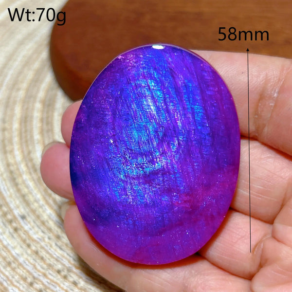 Violet Rainbow Moonstone-ToShay.org