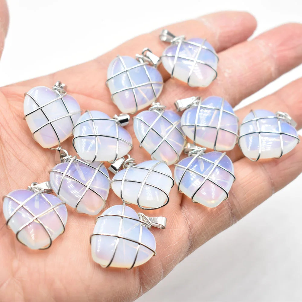 Mixed Crystal Wrap Hearts-ToShay.org