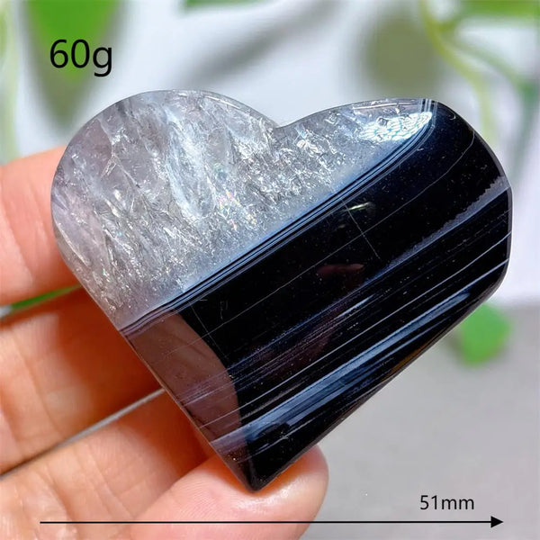 Black Agate Heart-ToShay.org