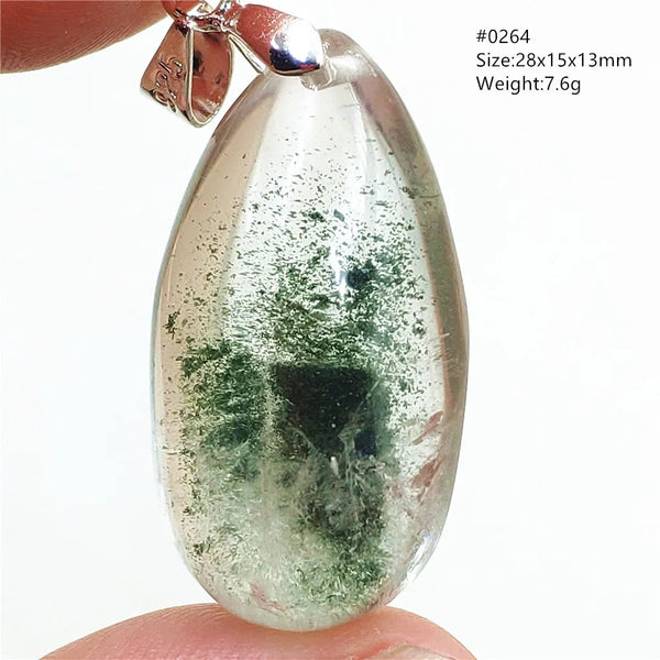 Green Phantom Quartz Pendant-ToShay.org