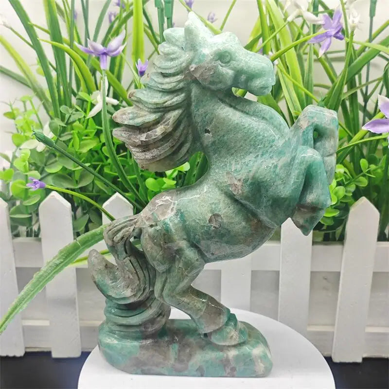 Green Amazonite Horse-ToShay.org