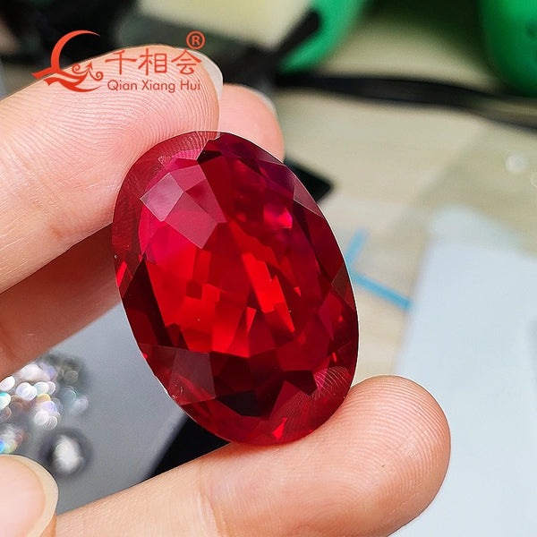 Red Ruby Corundum Gem-ToShay.org