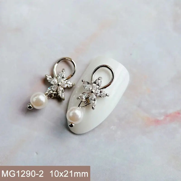 Mixed Gold Crystal Charms-ToShay.org