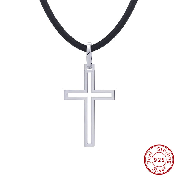 Silver Cross Pendant-ToShay.org