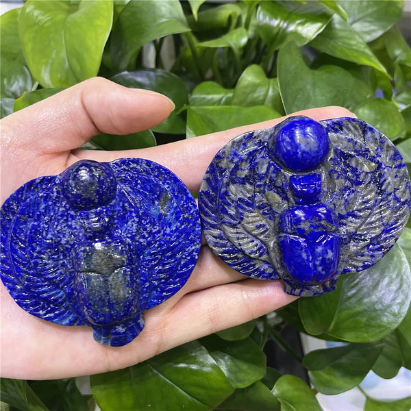 Blue Lapis Lazuli Scarab-ToShay.org