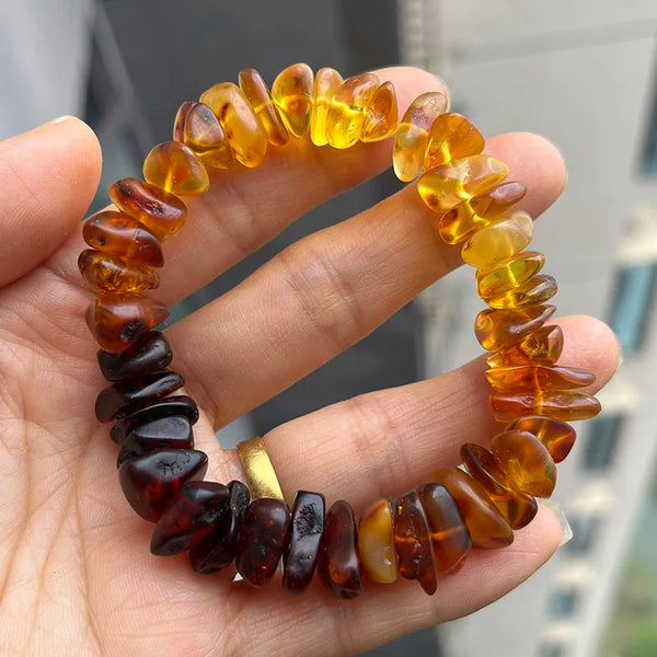Yellow Amber Bracelet-ToShay.org