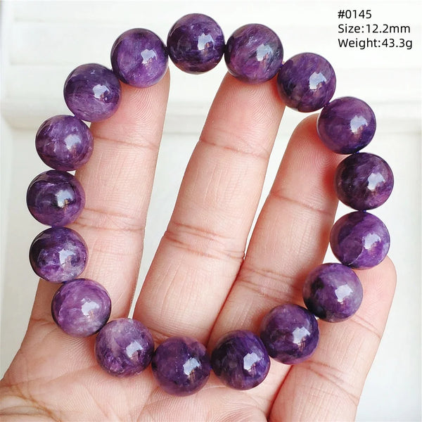 Purple Charoite Bracelet-ToShay.org