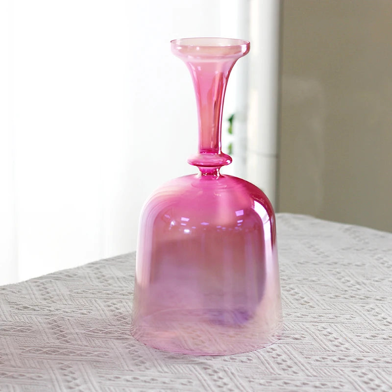 Pink Crystal Handle Singing Bowl-ToShay.org