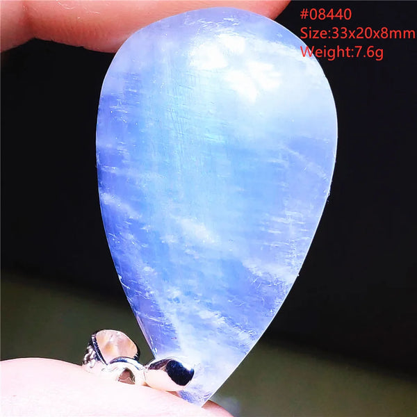 Blue Light Moonstone Pendant-ToShay.org
