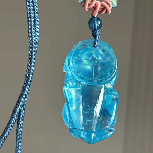 Blue Aquamarine Quartz Pi Xiu-ToShay.org