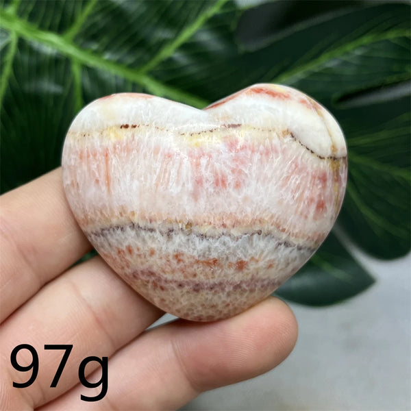 Pink Pork Stone Heart-ToShay.org