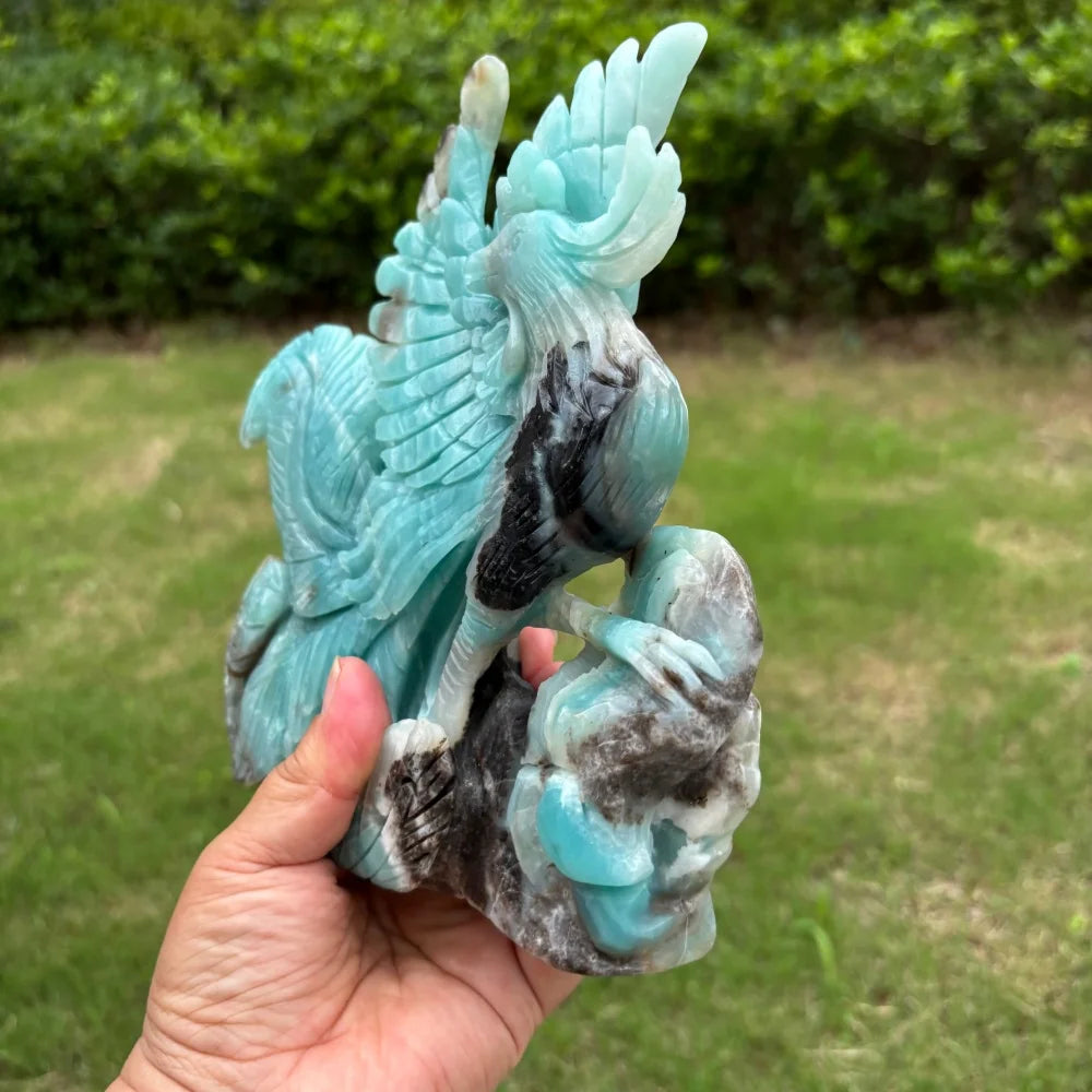 Blue Amazonite Quartz Phoenix-ToShay.org