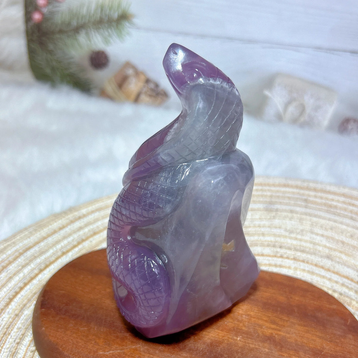 Purple Fluorite Snake-ToShay.org