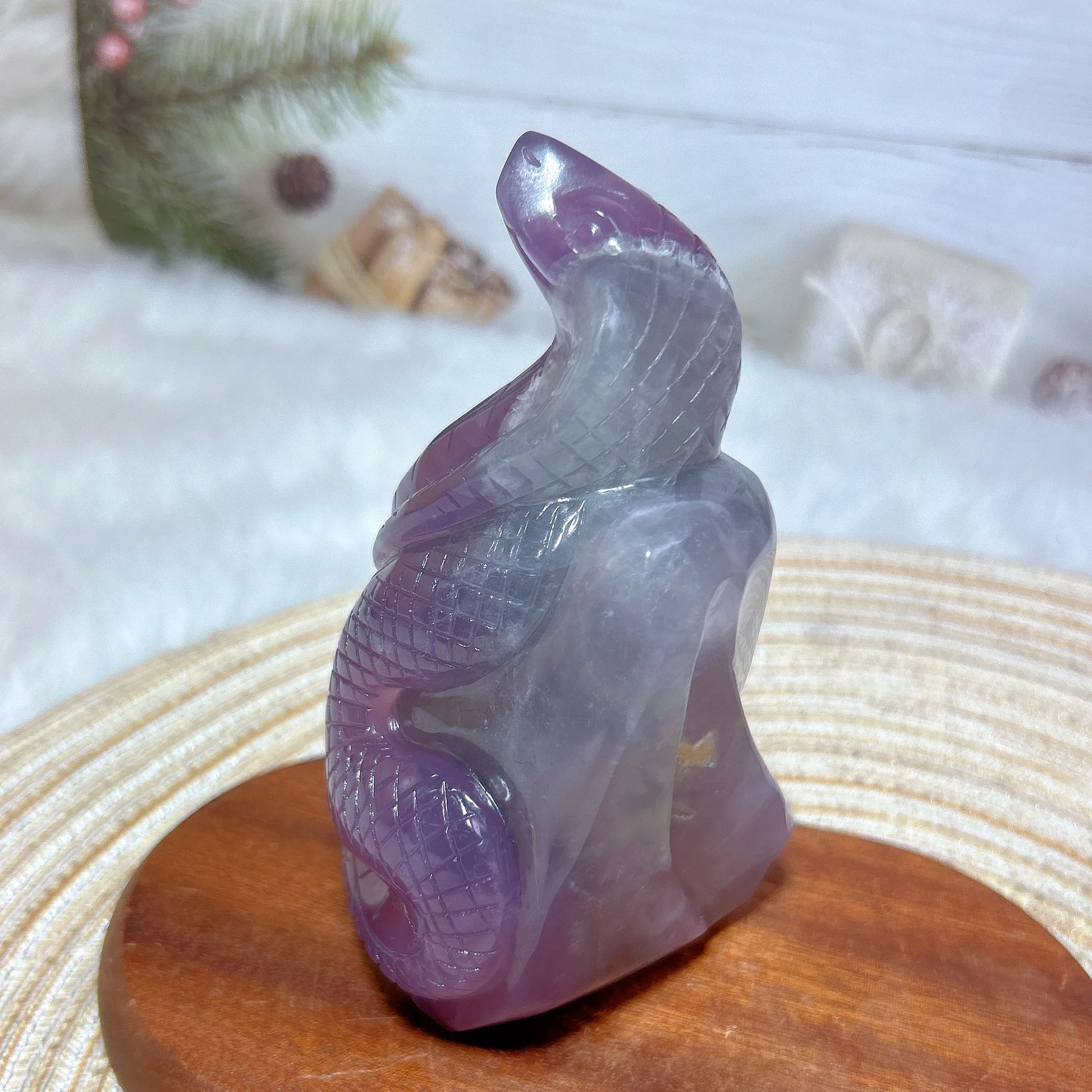Purple Fluorite Snake-ToShay.org