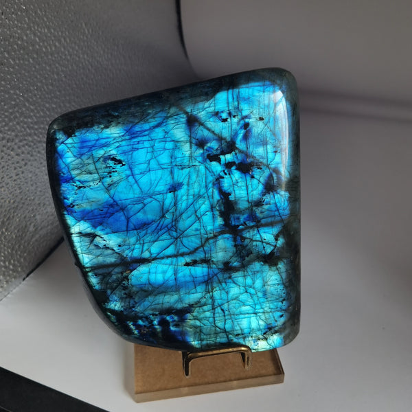 Blue Labradorite Crystal-ToShay.org