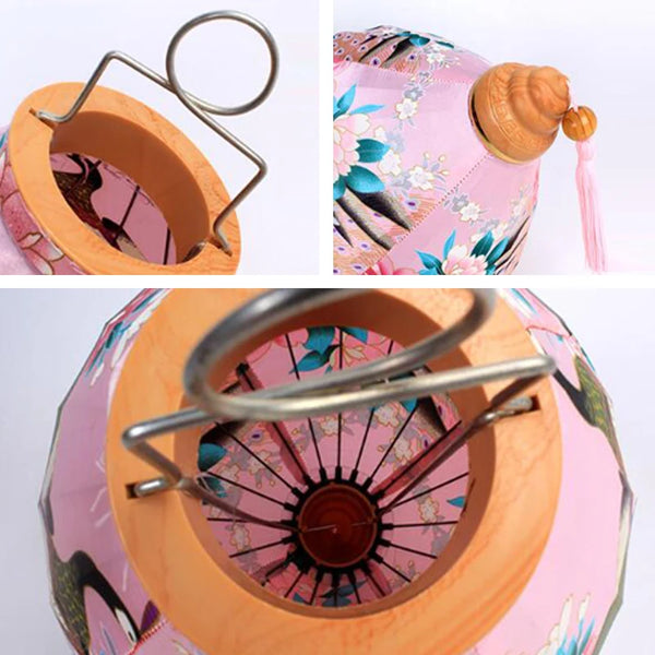 Silk Flower Lantern-ToShay.org