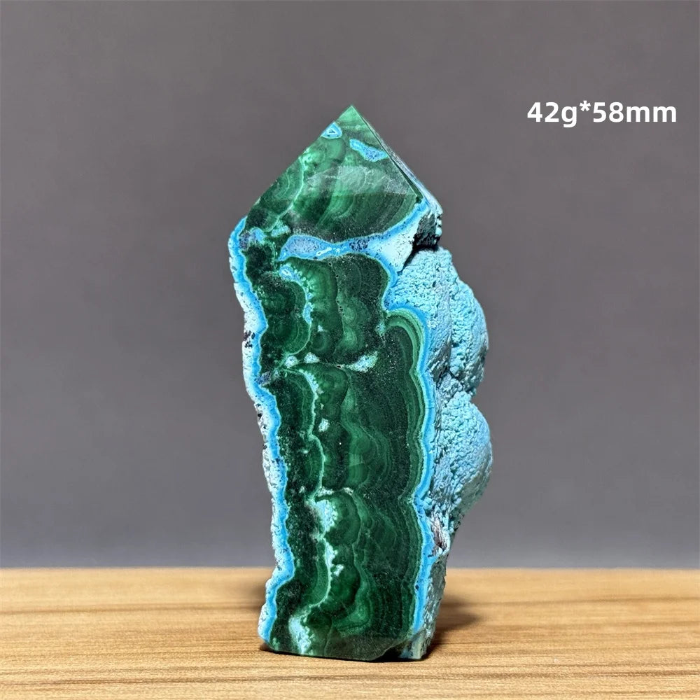 Blue Green Chrysocolla Stone-ToShay.org