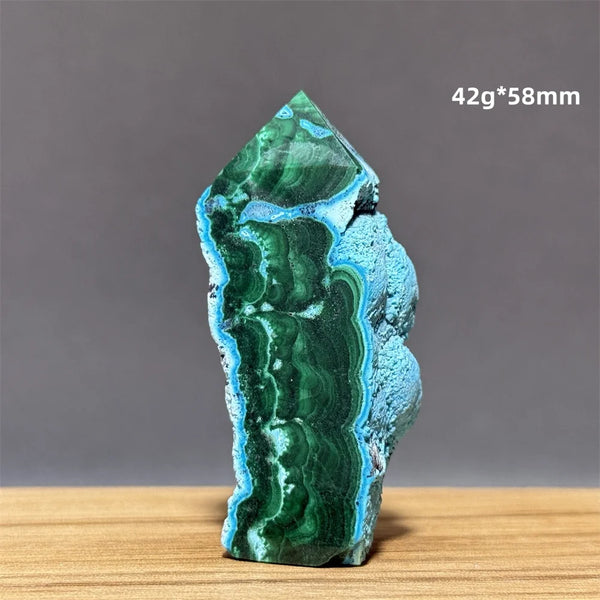 Blue Green Chrysocolla Stone-ToShay.org