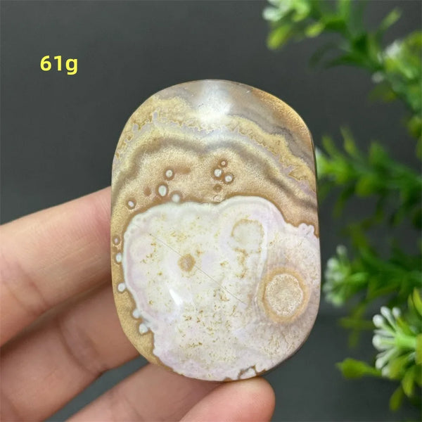 Red Agate Palm Stone-ToShay.org