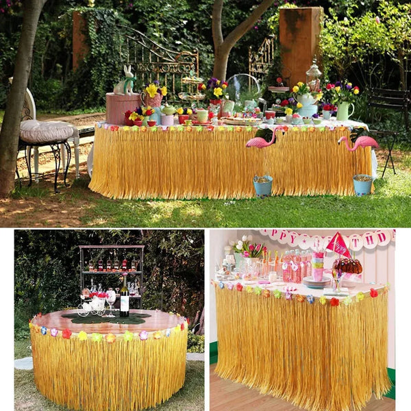 Grass Table Skirt-ToShay.org