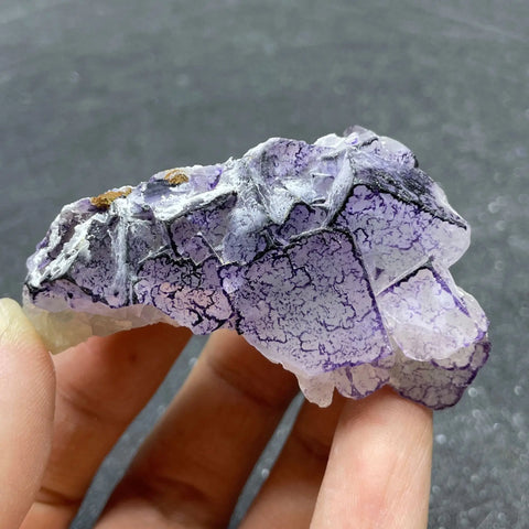 Purple Fluorite Crystal-ToShay.org
