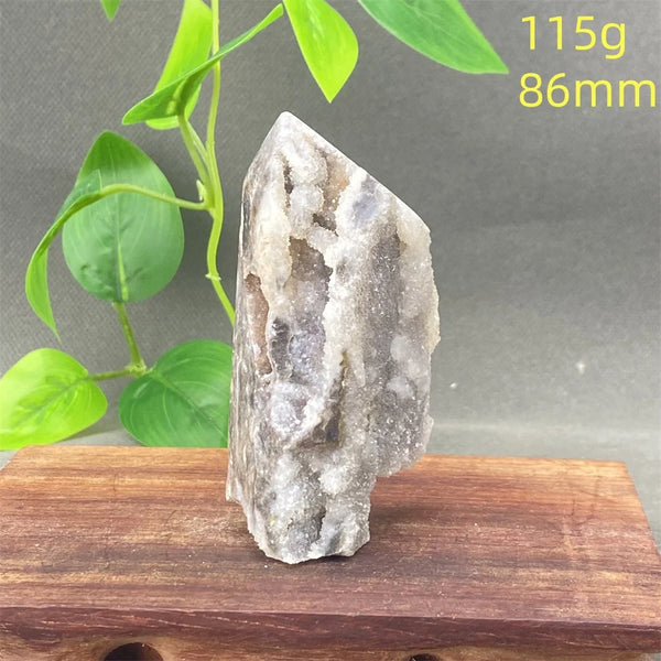 Purple Sphalerite Crystal Tower-ToShay.org