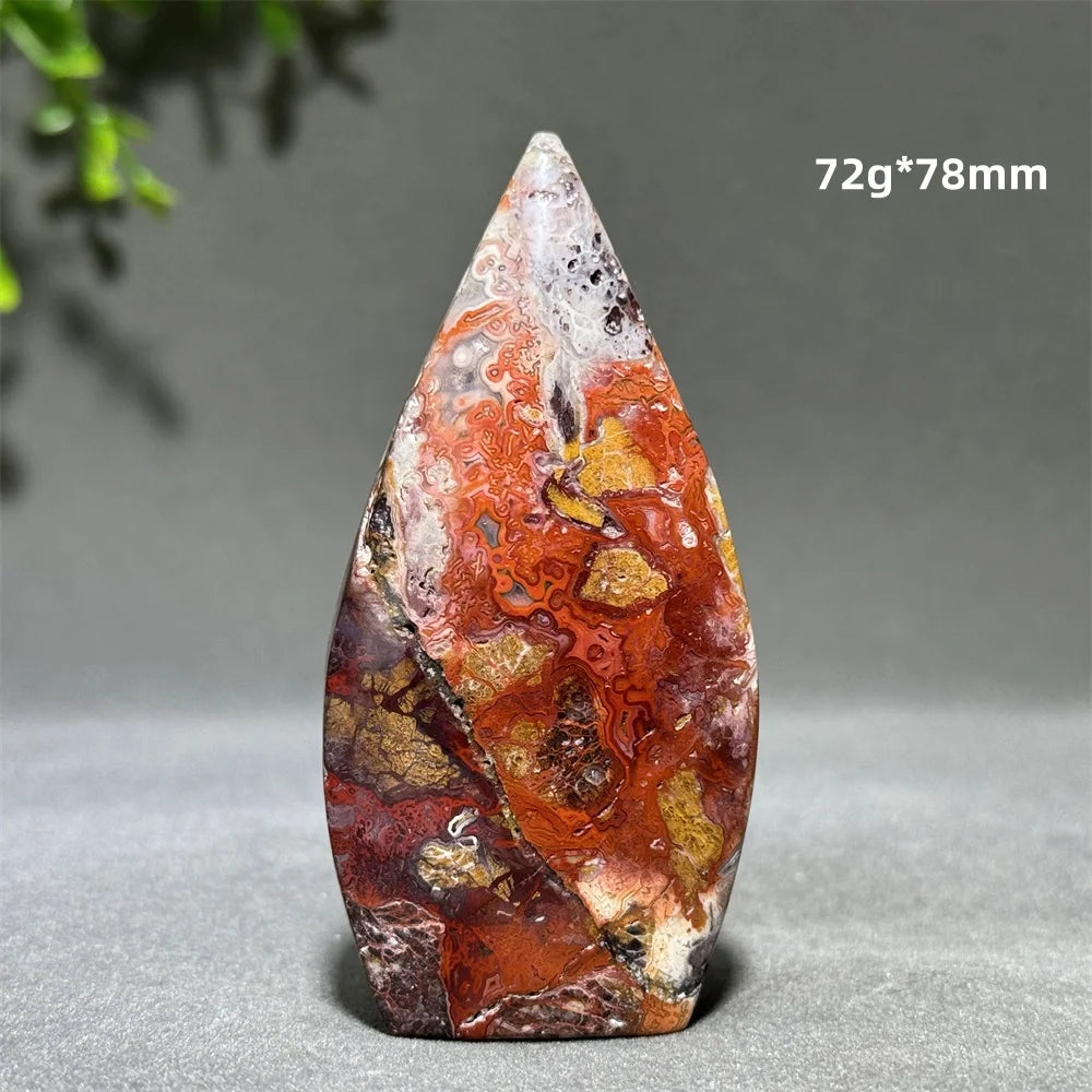 Red Agate Torch-ToShay.org