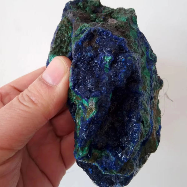 Blue Azurite Malachite Crystal-ToShay.org