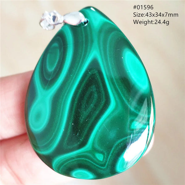 Green Malachite Pendant-ToShay.org