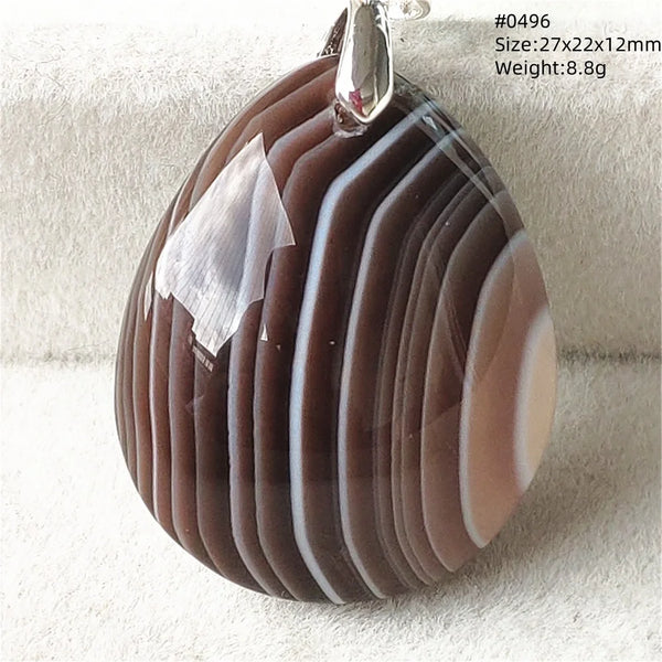 Black Red Agate Pendant-ToShay.org